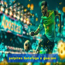 palpites botafogo x guarani